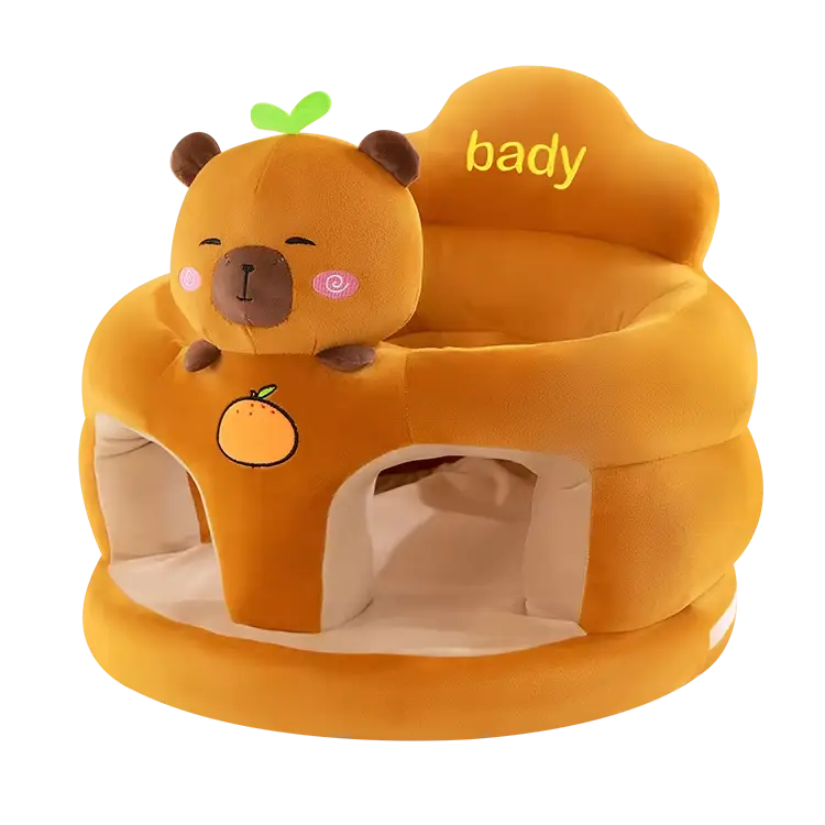 Cover No Filling Custom Cartoon Stuffed comfort Infant Seat Plush Toy Removable Baby Sofa Baby Learn Chair Sofa Baby Seat