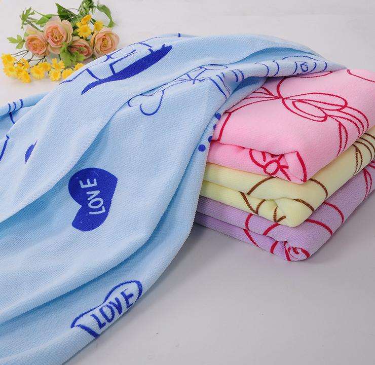 Hot Selling Camisole Shower Dress, Strapless and Sexy Women's Beach Towel, Sauna and Swimming Bathrobe Towel