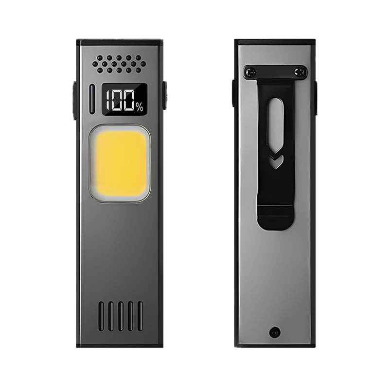 New ultra-lightweight and thin EDC work light, high-intensity outdoor magnetic portable maintenance light, multi-functional mini LED flashlight