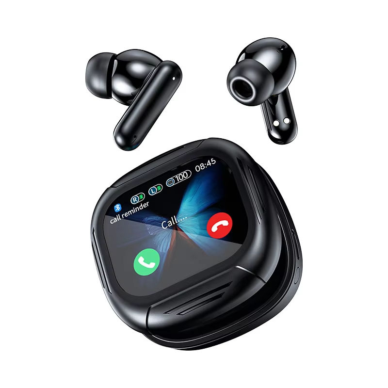 Lx60 Earphones Mecha Auricular Wireless Headphones Lx60 Tws Earbuds with Led Charging Case