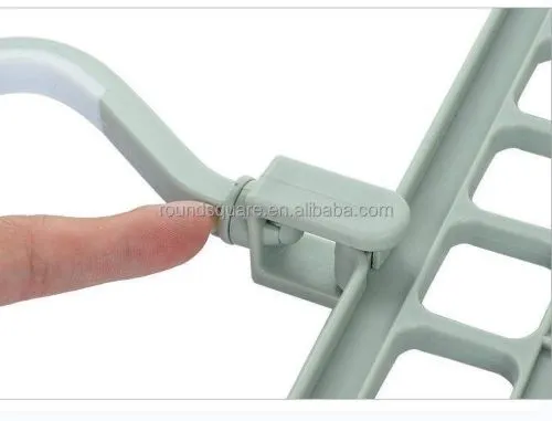 RTS Multi-Function 9-Hole Rotatable Magic Smart Hanger Organizer Space Saver Durable Eco-Friendly Balcony Bag Friendly Easy Hook image